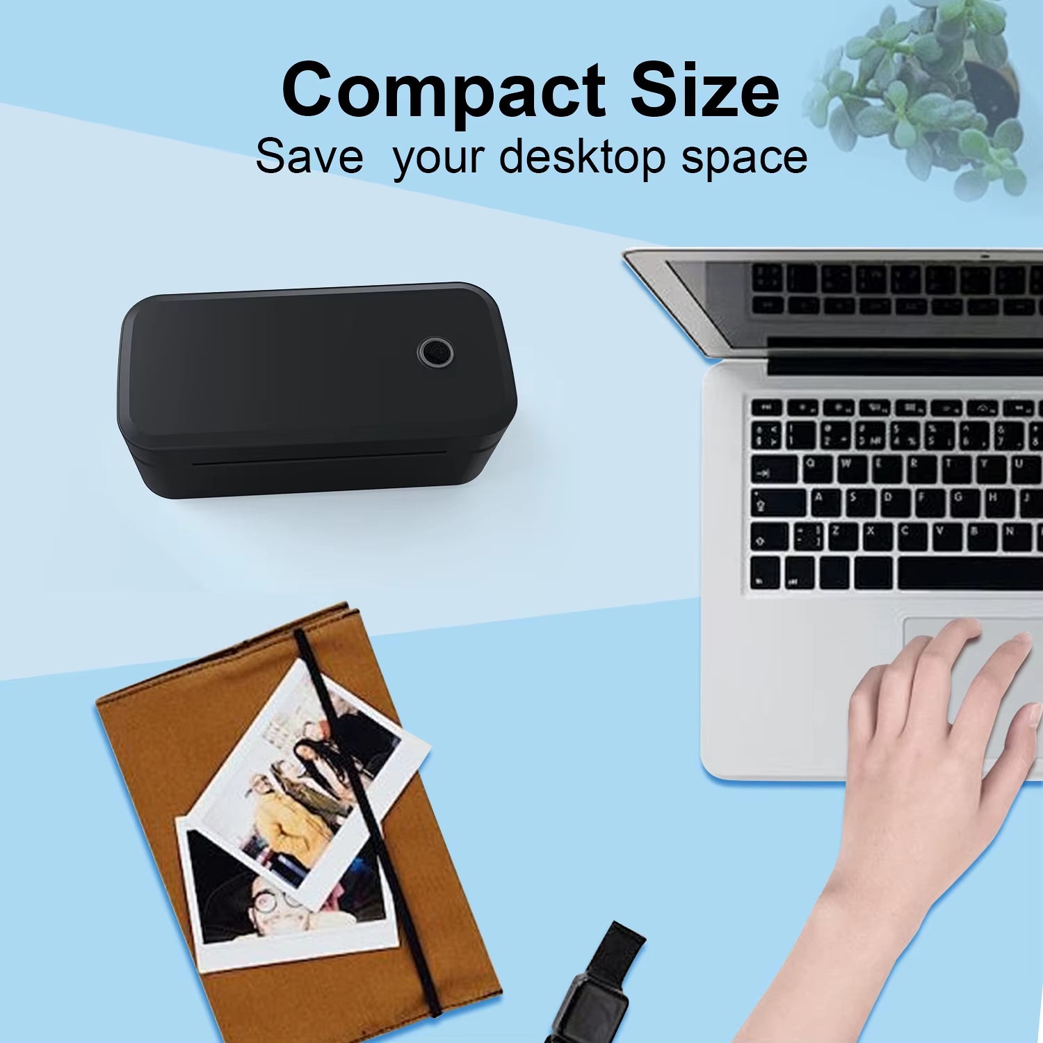 X4 Thermal Label Printer Portable Printer for 4X6 Mailing Packages Printing Bluetooth & Automatic Label Recognition
