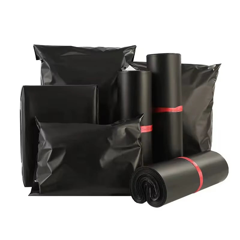 INPLUSTOP 20Pcs/Lots Mailing Bags Poly Envelope Packaging Delivery Bag Biodegradable Black Matte Clothes Parcel Storage Pouch